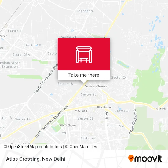 Atlas Chowk map