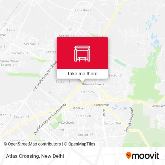 Atlas Chowk map