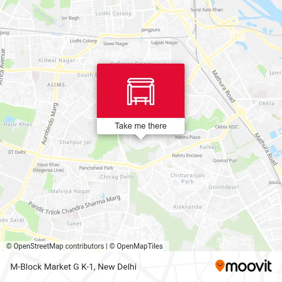 M-Block Market G K-1 map