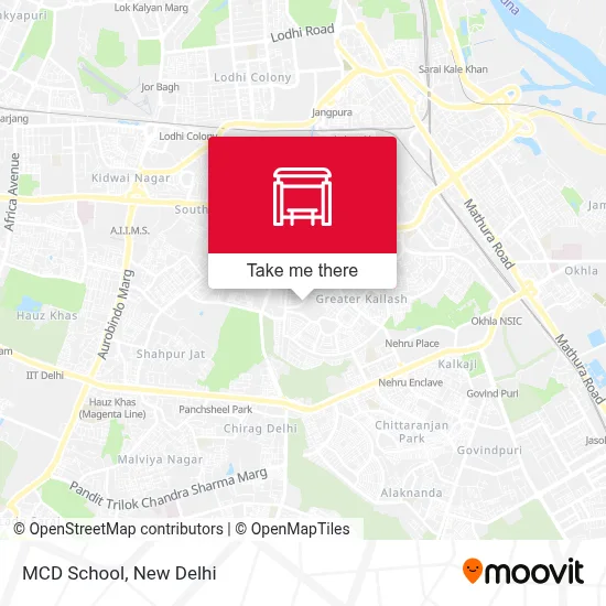 MCD School map