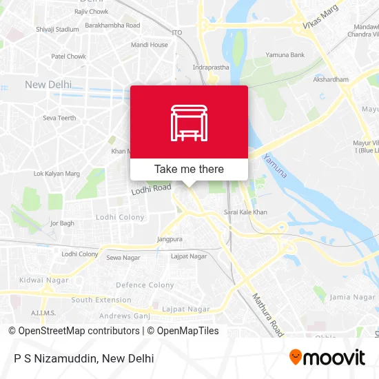 P S Nizamuddin map