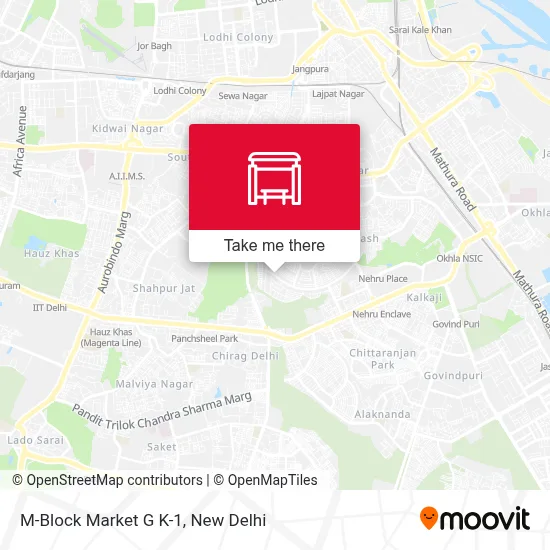 M-Block Market G K-1 map