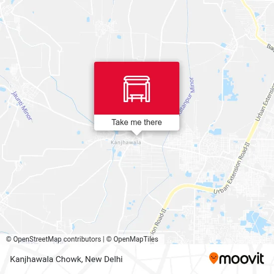 Kanjhawala Chowk map