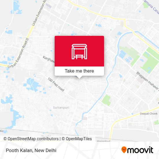 Pooth Kalan map