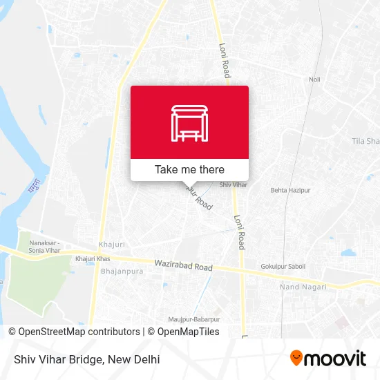 Shiv Vihar Pulia map