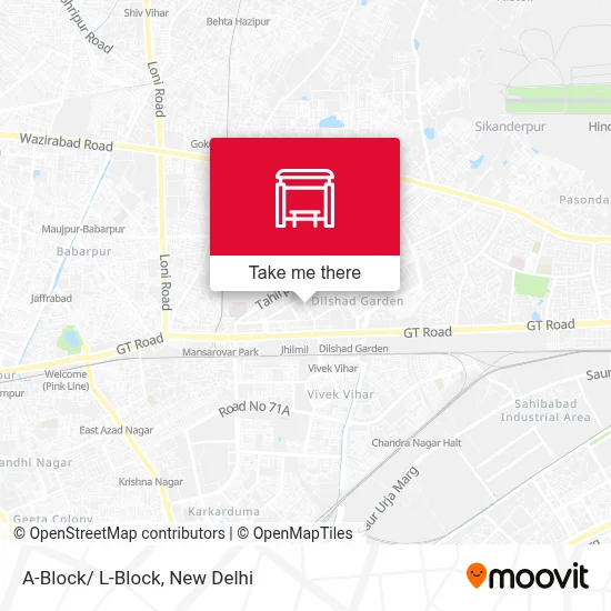 A-Block/ L-Block map
