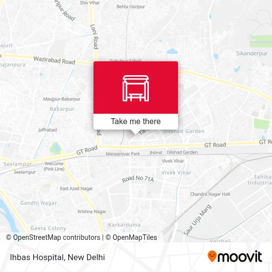 Ihbas Hospital map