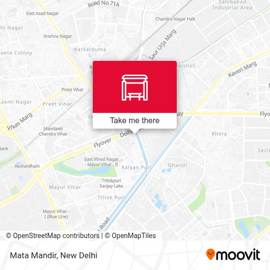 Mata Mandir map