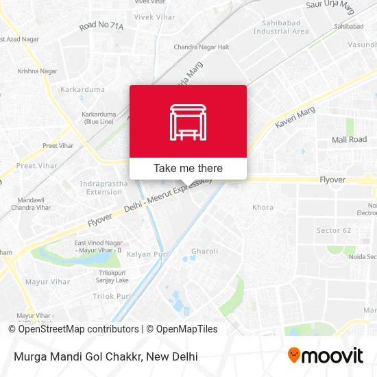 Murga Mandi Gol Chakkr map