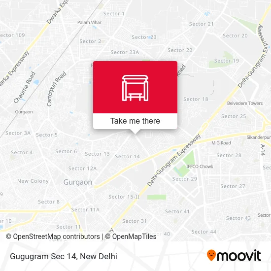 Gugugram Sec 14 map