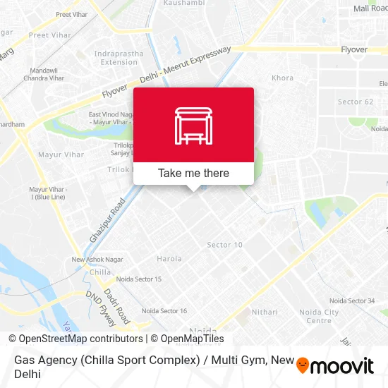 Gas Agency (Chilla Sport Complex) / Multi Gym map