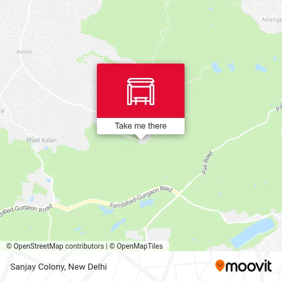 Sanjay Colony map
