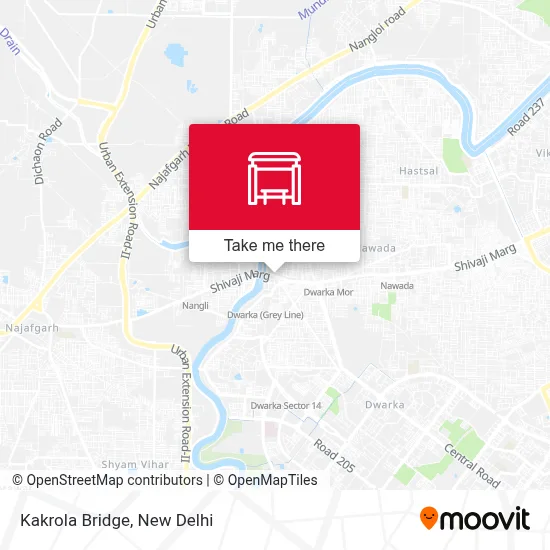 Kakrola Bridge map