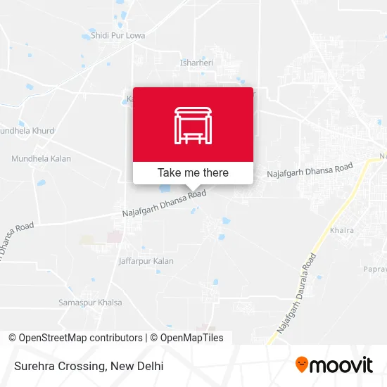 Surehra Crossing map
