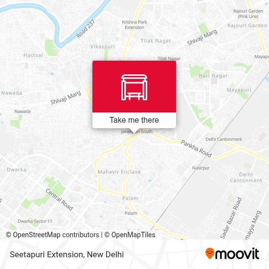 Seetapuri Extension map