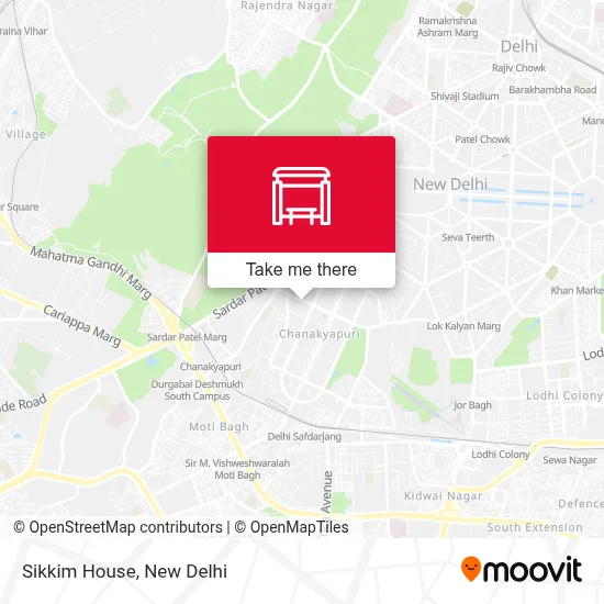 Sikkim House map
