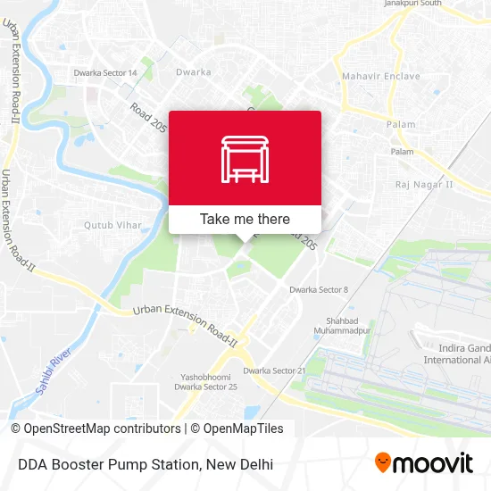 DDA Booster Pump Station map