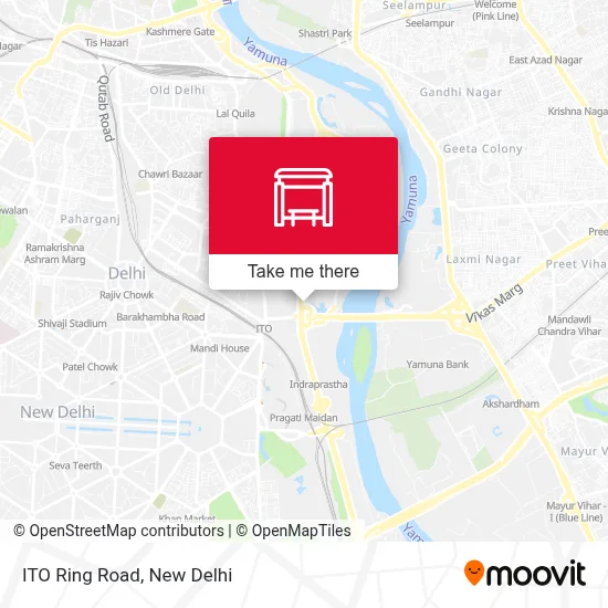 ITO Ring Road map