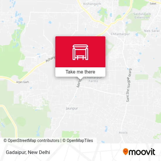 Gadaipur map