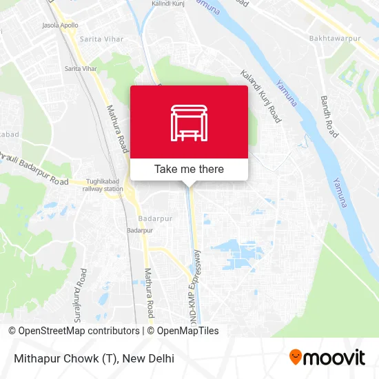 Mithapur Chowk (T) map