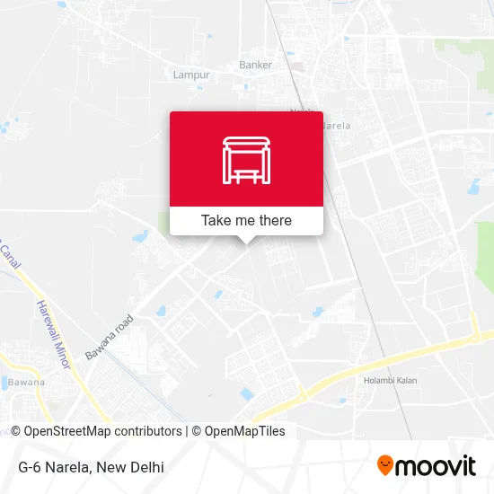 G-6 Narela map