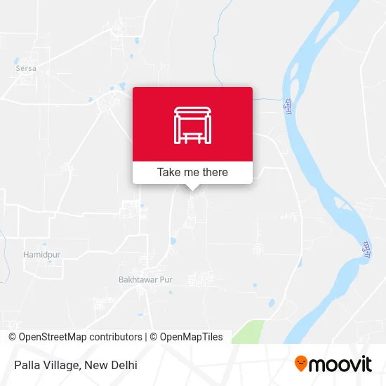 Palla Village map