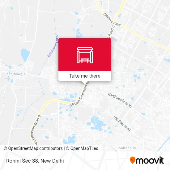 Rohini Sec-38 map