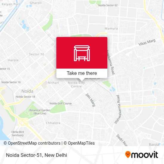 Noida Sector-51 map