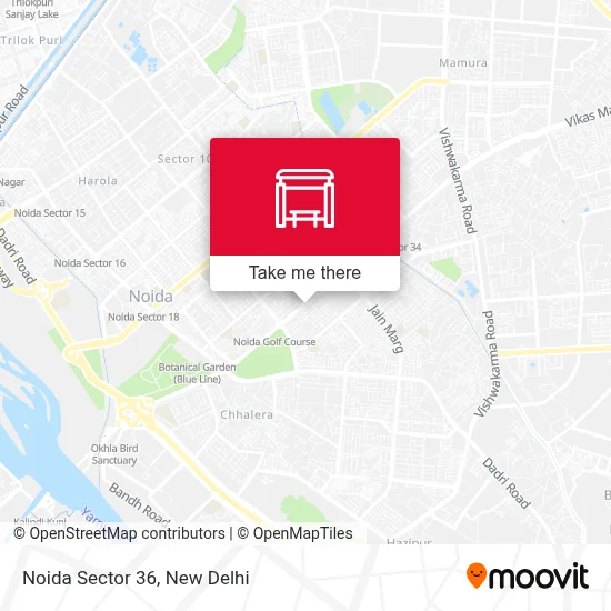 Noida Sector 36 map