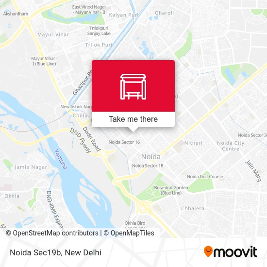 Noida Sec19b map