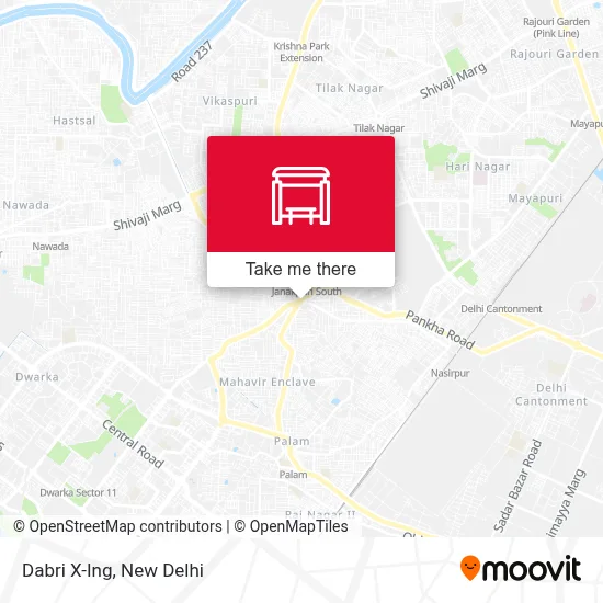Dabri X-Ing map