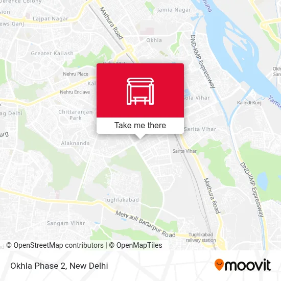 Okhla Phase 2 map