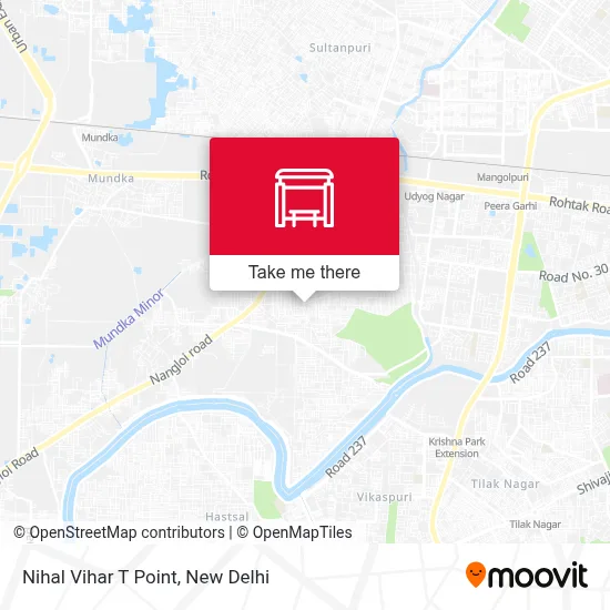 Nihal Vihar T Point map