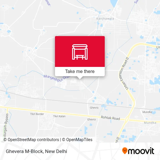 Ghevera M-Block map