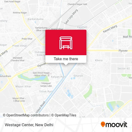 Westage Center map