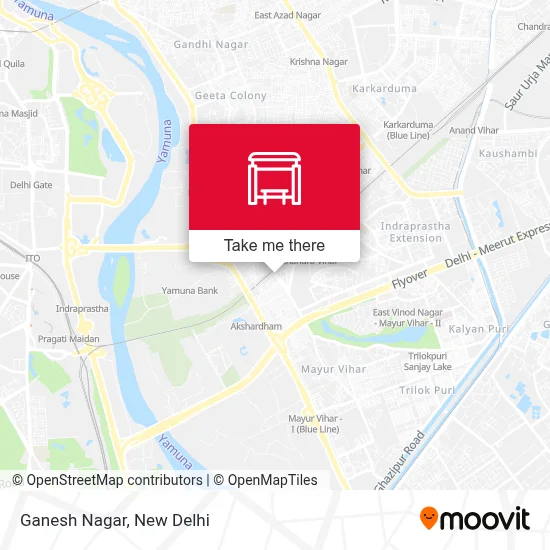 Ganesh Nagar map