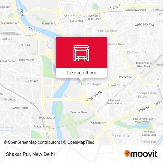 Shakar Pur map