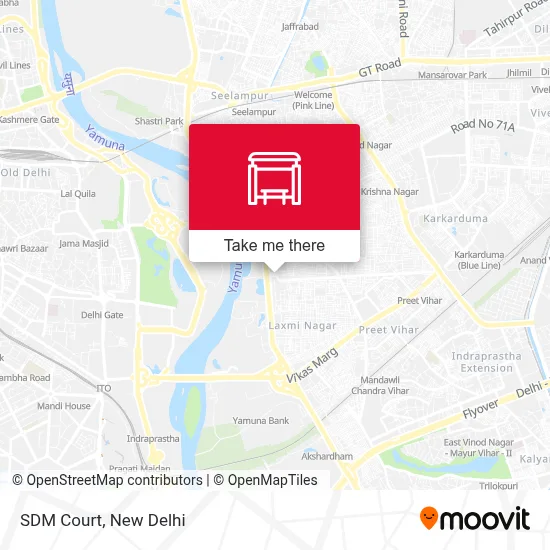 SDM Court map