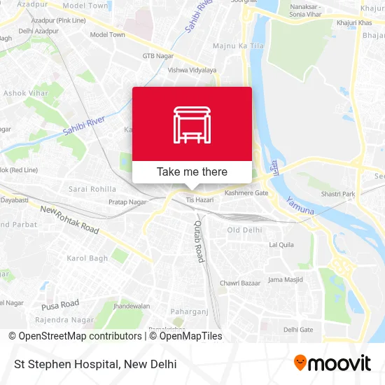 St Stephen Hospital map