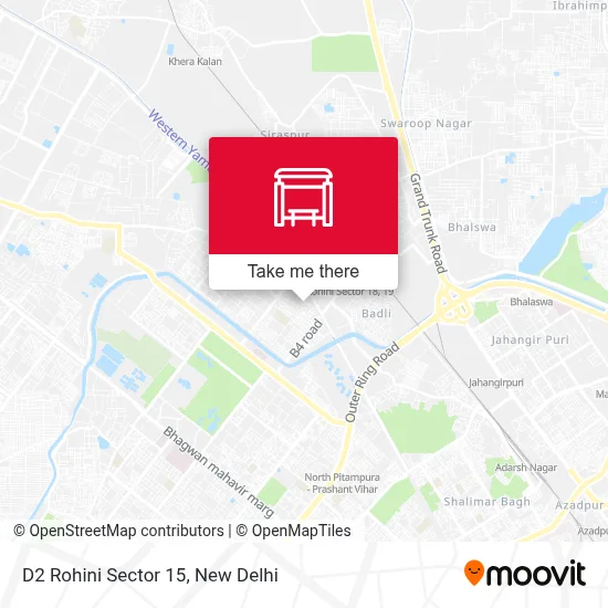 D2 Rohini Sec 15 map