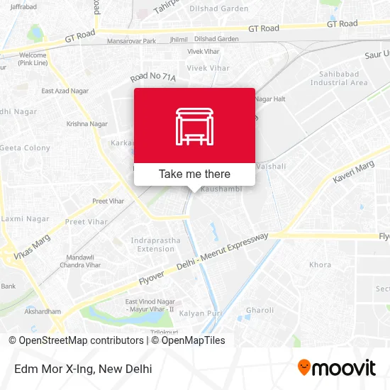 Edm Mor X-Ing map
