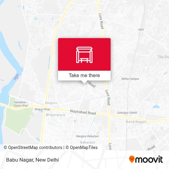 Babu Nagar map