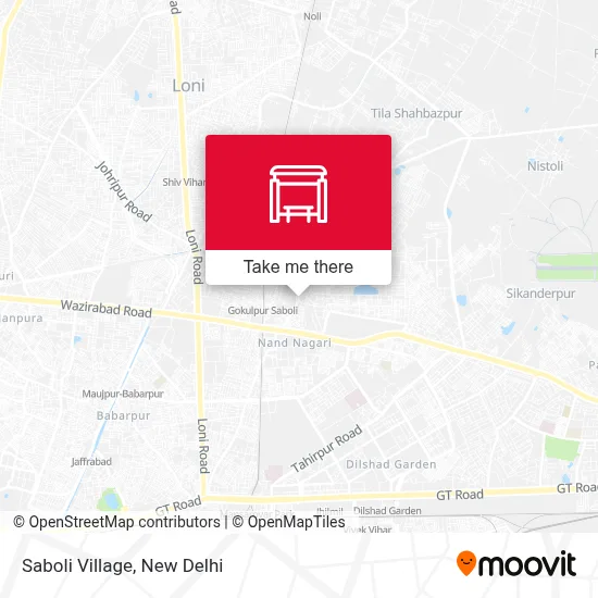 Saboli Village map