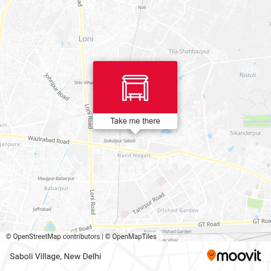 Saboli Village map