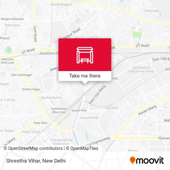 Shrestha Vihar map