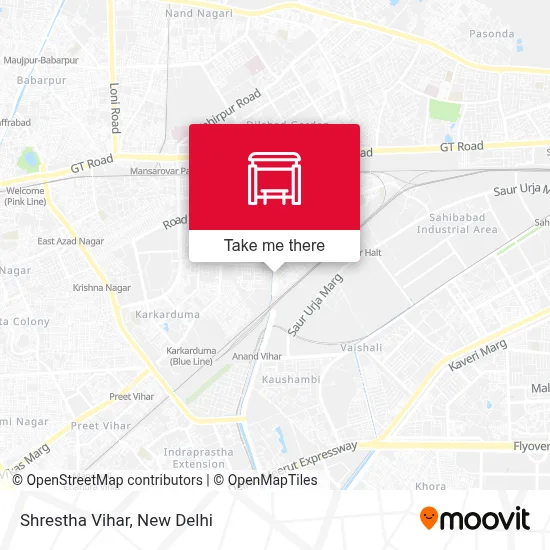 Shrestha Vihar map