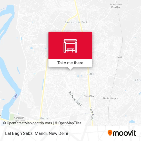 Lal Bagh Sabzi Mandi map