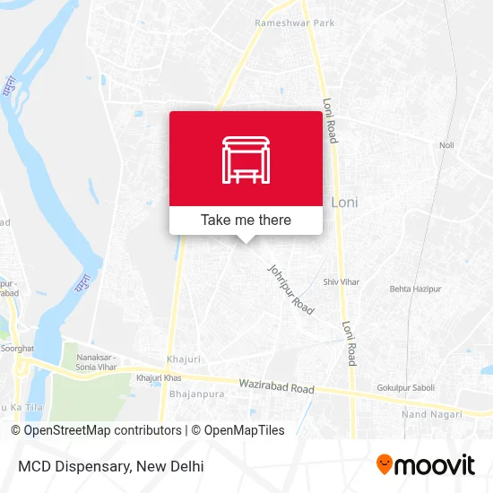 MCD Dispensary map