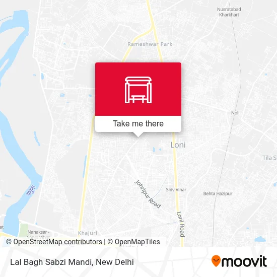 Lal Bagh Sabzi Mandi map