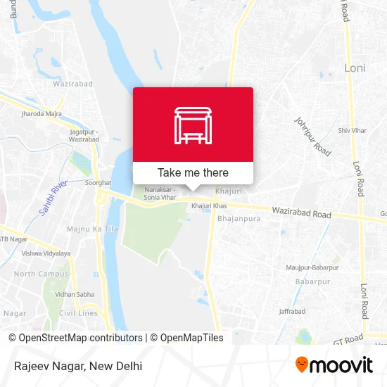 Rajeev Nagar map